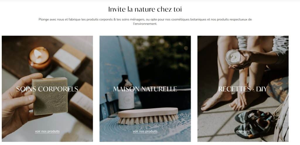 Chez Les Mauvaises Herbes, le positionnement est très clair, ce qui contribue à augmenter le taux de conversion. Chez Les Mauvaises Herbes, le positionnement est très clair, ce qui contribue à augmenter le taux de conversion.