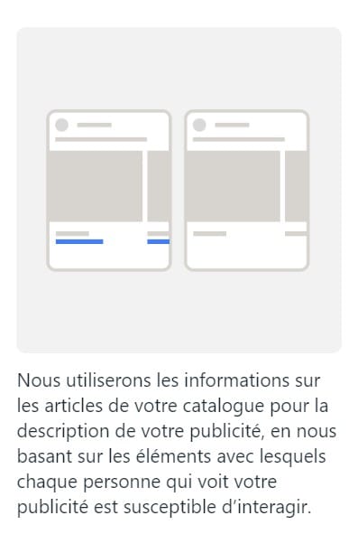 Description dynamique de catalogue