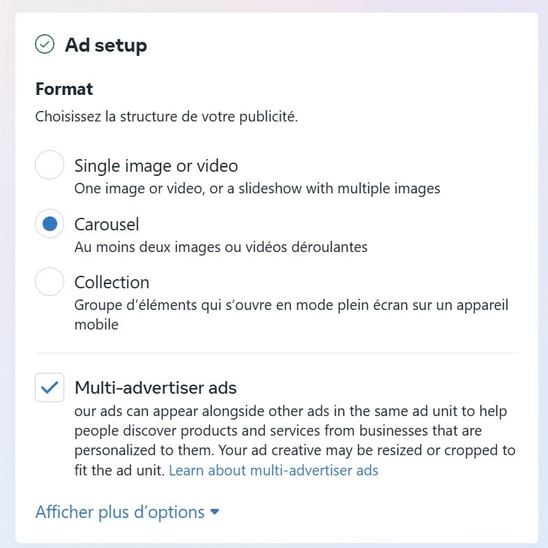 Tester différents formats publicitaires DABA Tester différents formats publicitaires DABA